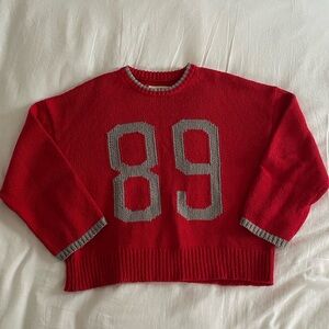 Anthropologie Graphic Knit Sweater